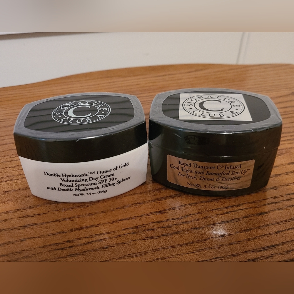 Signature club a ounce of gold daydream & rapid transport c bottles both 3.5 oz